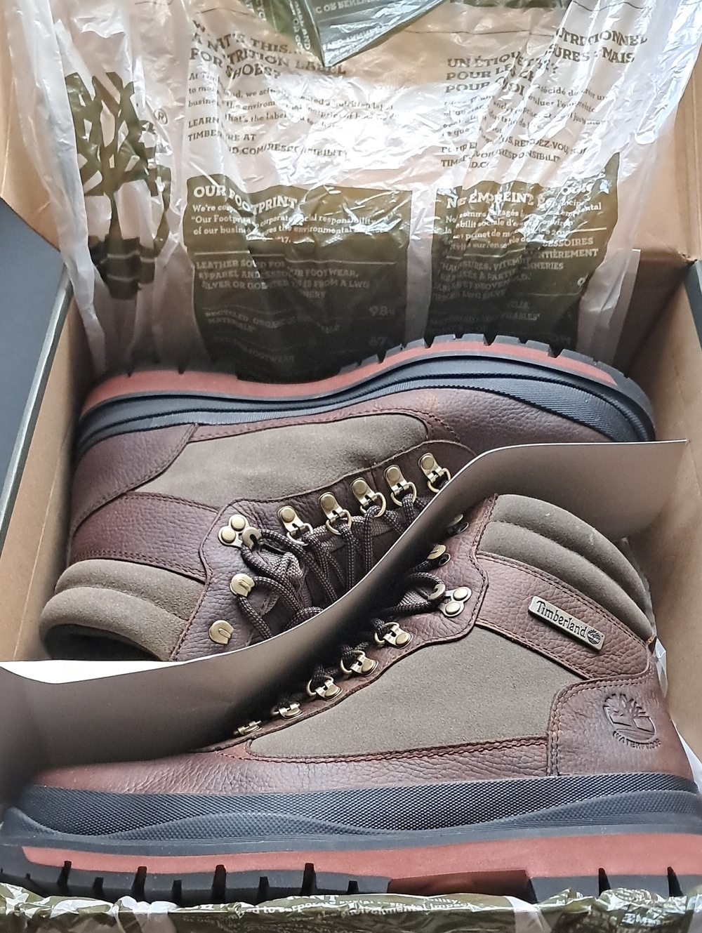 Timberland Field Trekker Insulated Men's Boots Size 11.5 New In Box